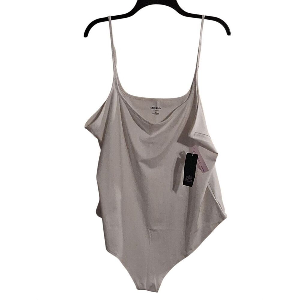 Wild Fable Butter Bliss Body Suit White 4x New With Tags